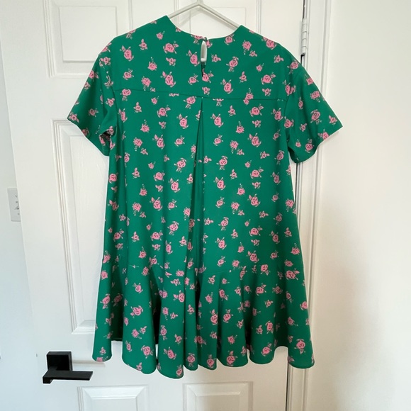 Icone Oversized green & pink dress small - Picture 3 of 4